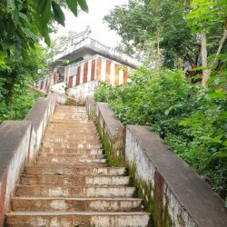Bhargava Narasimha Swamy temple beside Akshaya Theertham pond