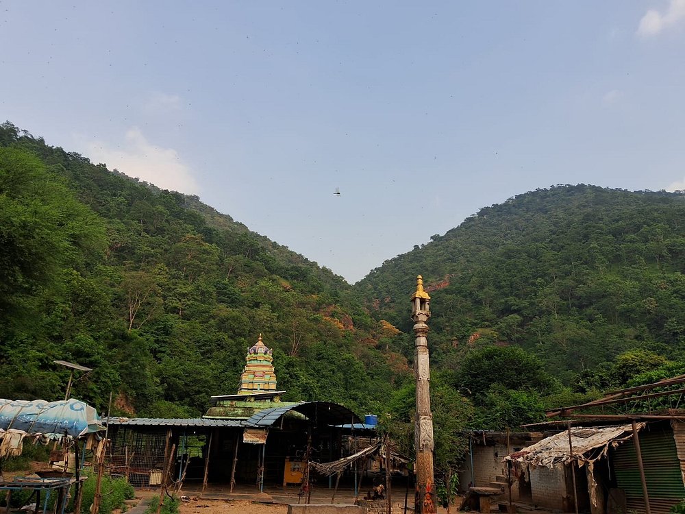 Pavana Narasimha Swamy temple beside the Bhavanasini river